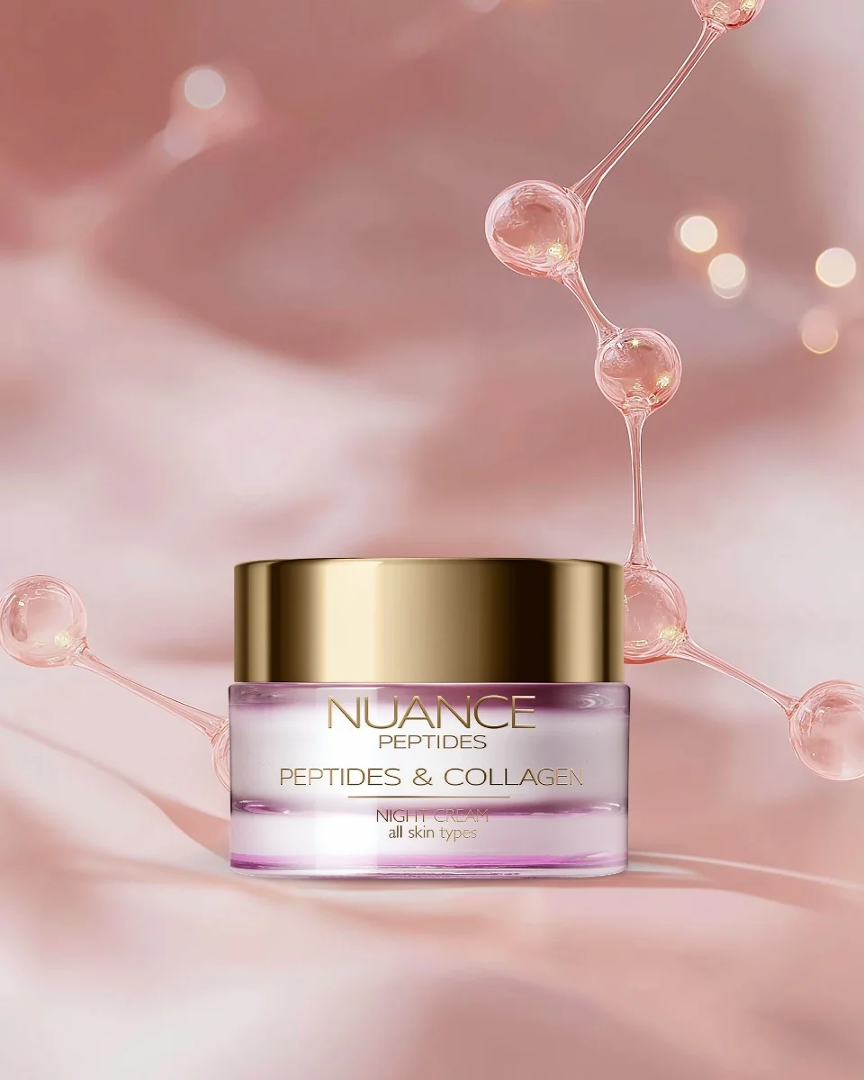 NUANCE PEPTIDES Night Cream 1×50 ml, nočný krém pre všetky typy pleti
