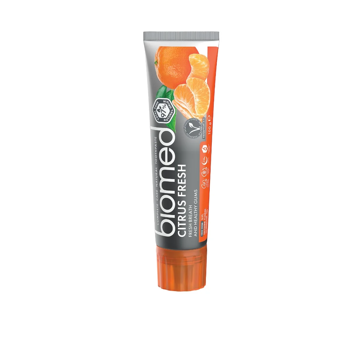 BIOMED CITRUS FRESH 1×100 g, zubná pasta