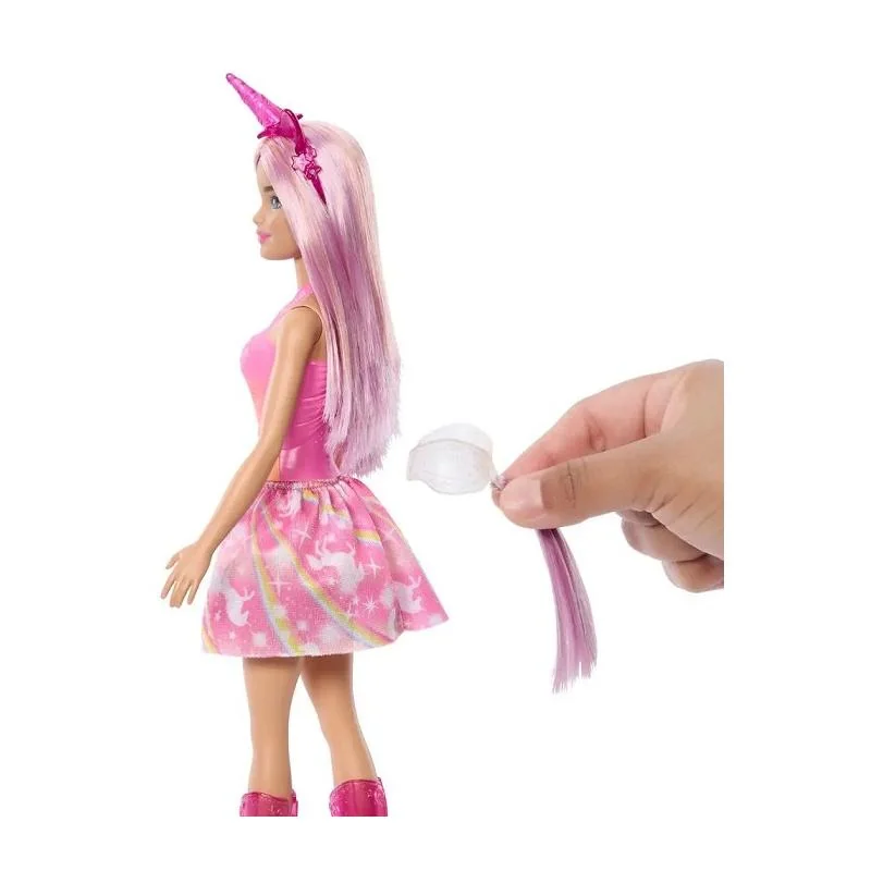 Mattel Barbie Rozprávková víla jednorožec ružová