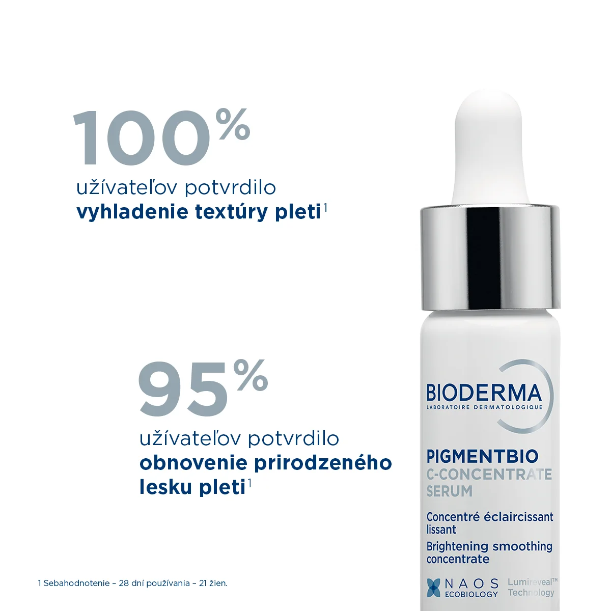 BIODERMA Pigmentbio C-koncentrát, sérum proti pigmentovým škvrnám s vitaminem C 1×15 ml, korekčné sérum