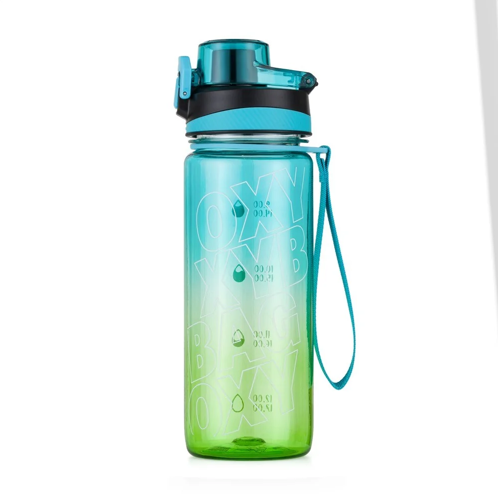 OXY LiFE fľaša na pitie Ombre Lime 800 ml