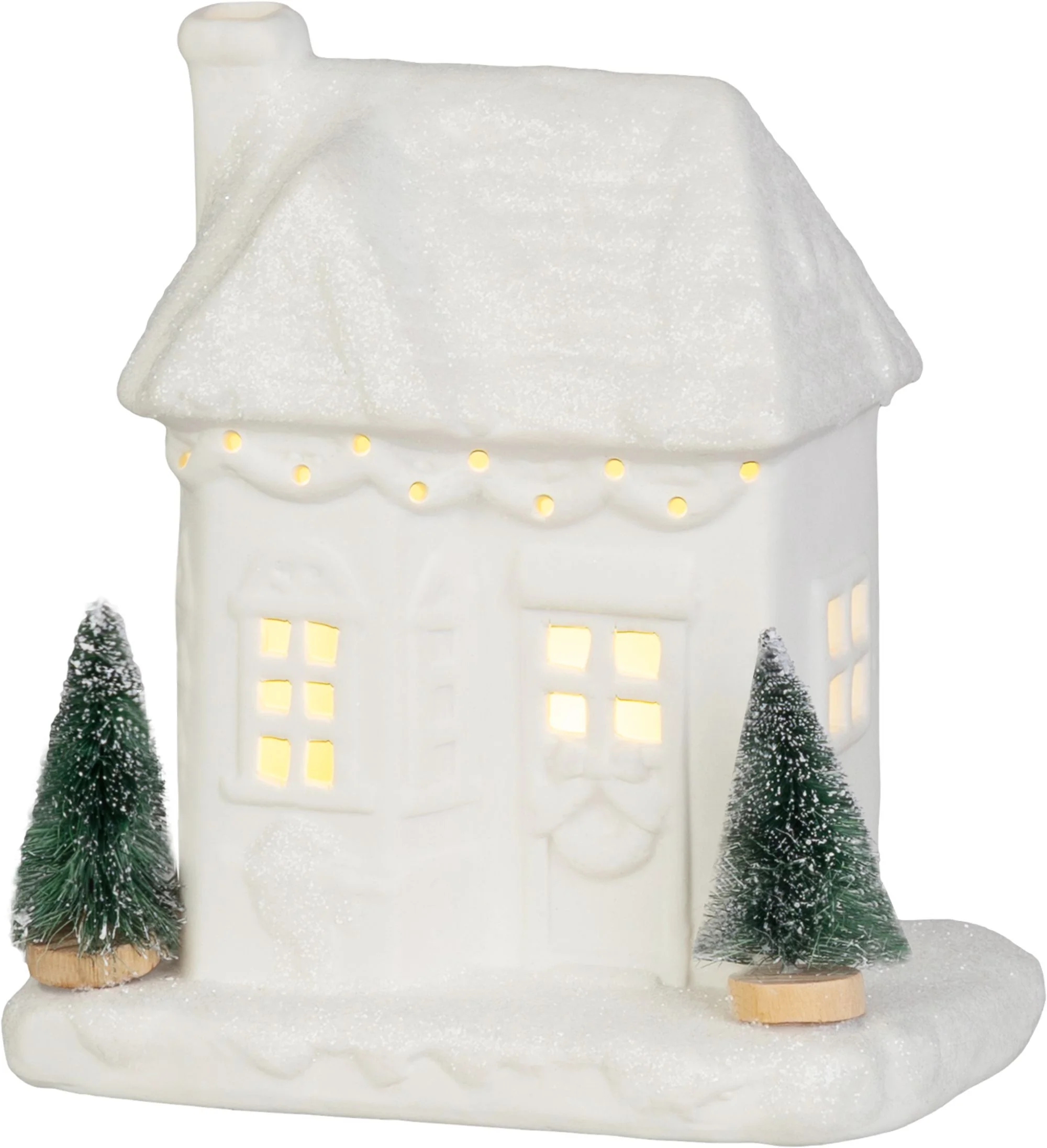MagicHome vianočný LED dom, balenie 2 ks 9x15x17 cm