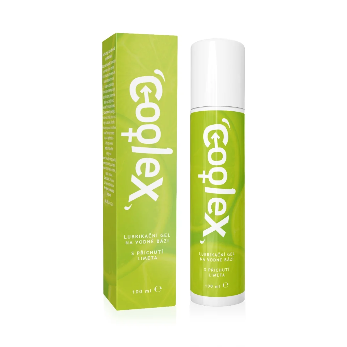Coolex LG na vodnej báze Limetka (airless) 100 ml