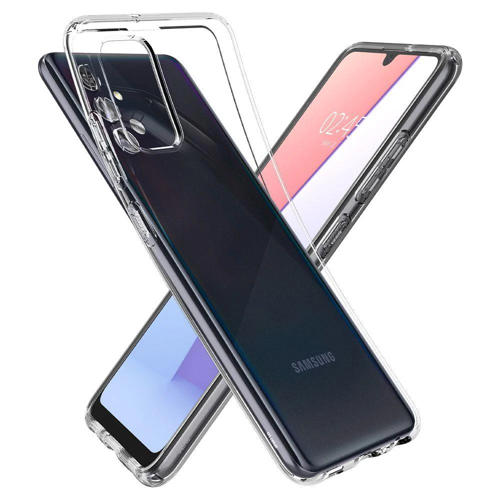 Spigen Liquid Crystal silikónový kryt na Samsung Galaxy A72, priesvitný ý