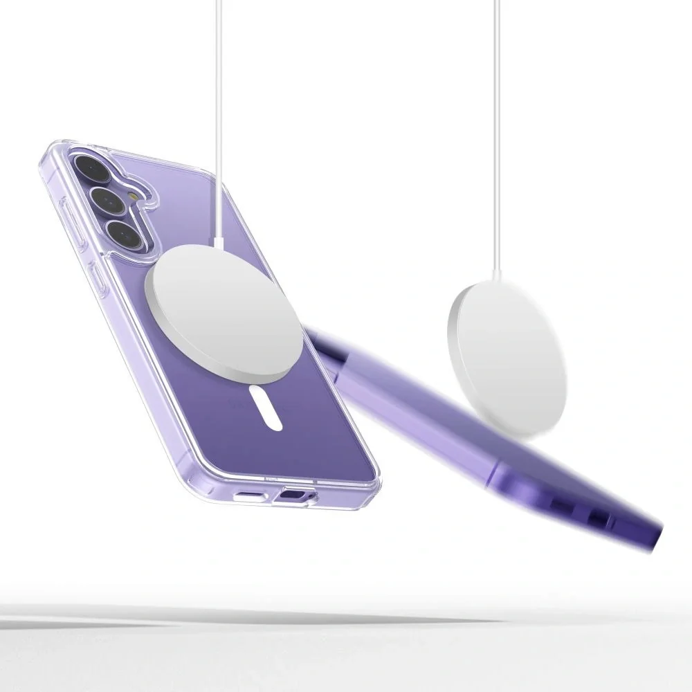 Tech-Protect FlexAir Hybrid MagSafe kryt na Samsung Galaxy S25 FE, priesvitný esvitný