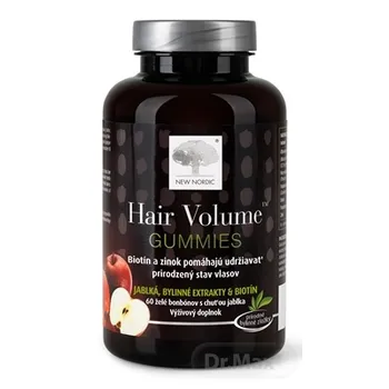 NEW NORDIC Hair Volume GUMMIES 1×60 ks, doplnok výživy