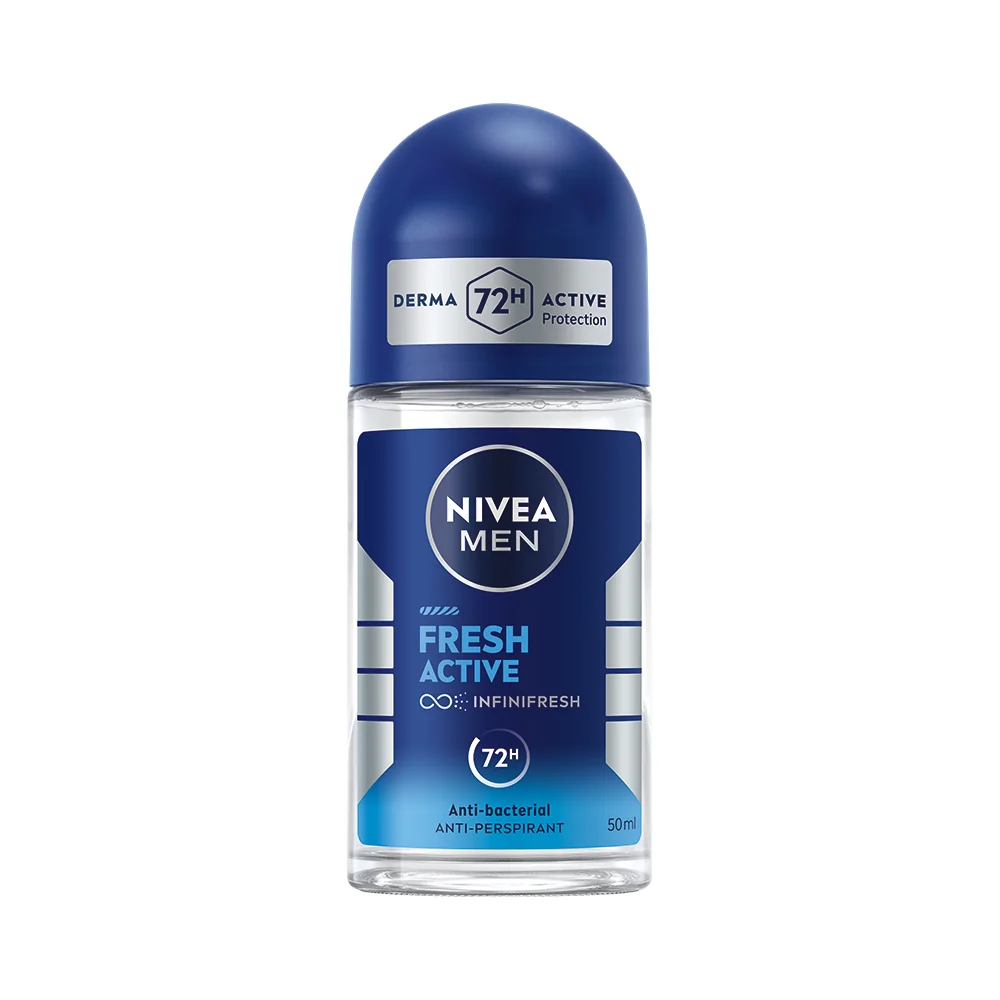 NIVEA Men Guľôčkový AP Fresh Active 1×50 ml, roll-on