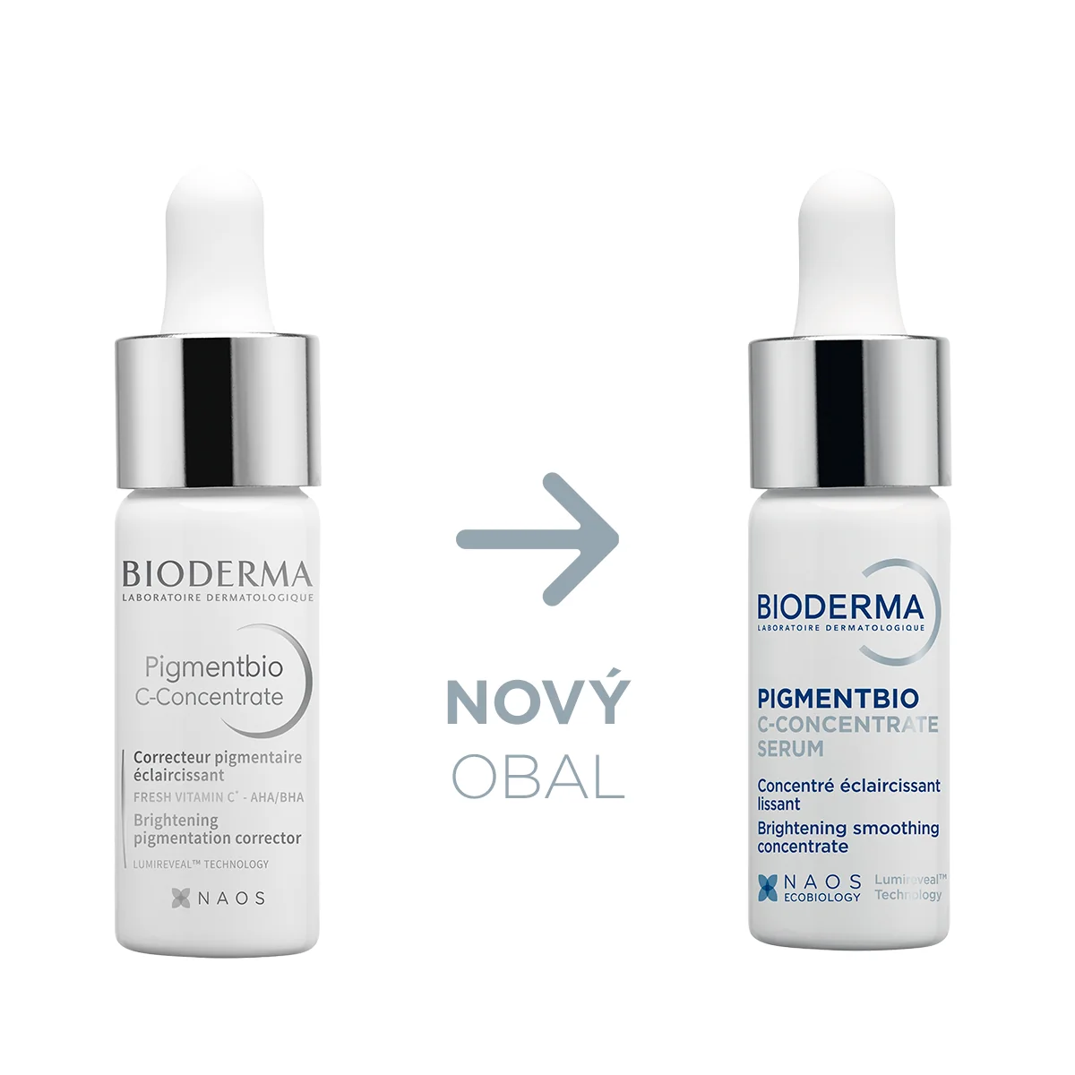 BIODERMA Pigmentbio C-koncentrát, sérum proti pigmentovým škvrnám s vitaminem C 1×15 ml, korekčné sérum