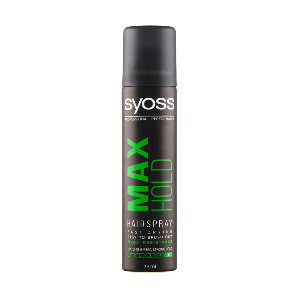 Syoss lak na vlasy Max Hold 1×75 ml, lak na vlasy