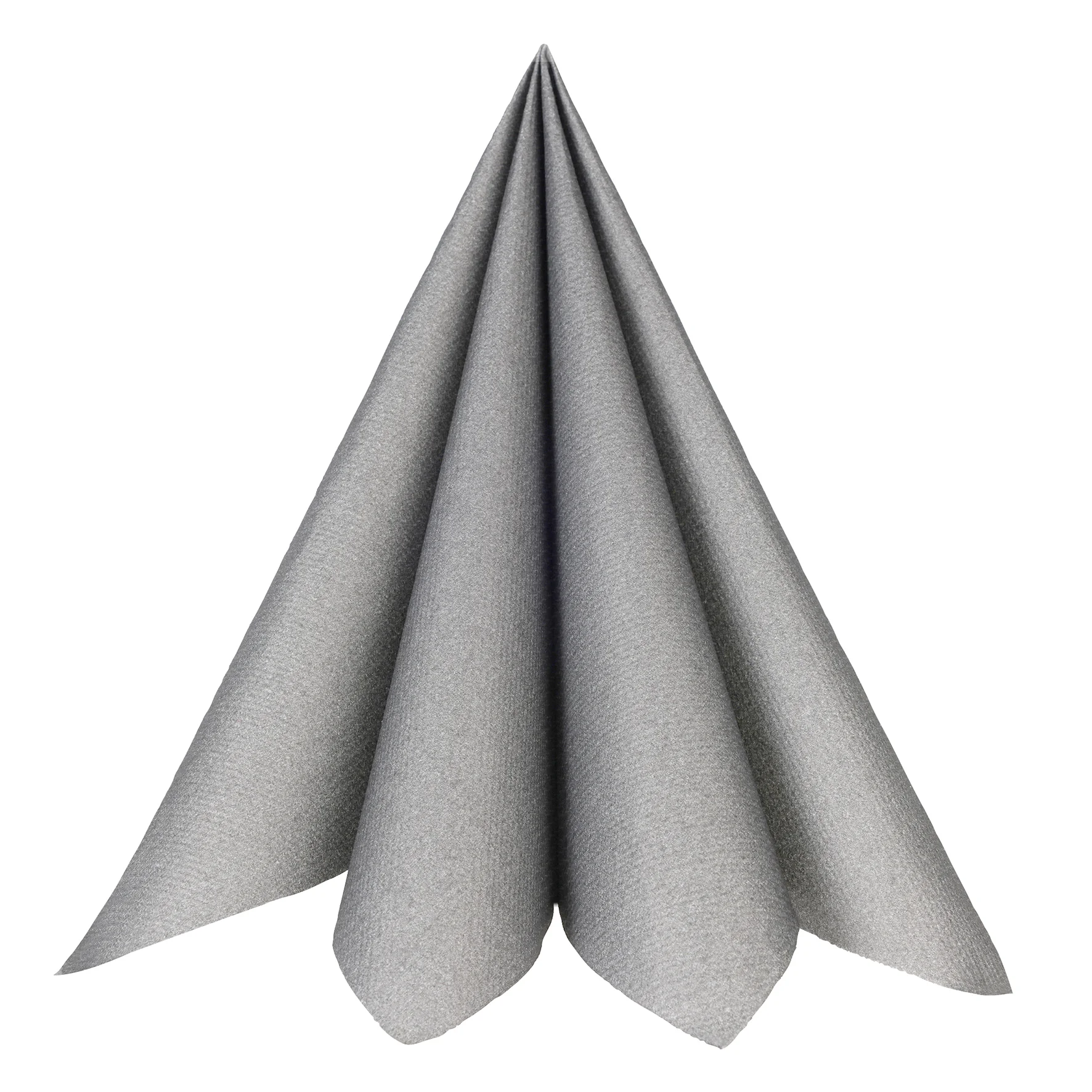 Servítky Airlaid 3vrstvové strieborné 40cm 25ks