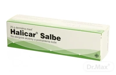 Halicar Salbe 1×25 g, na zápaly kože