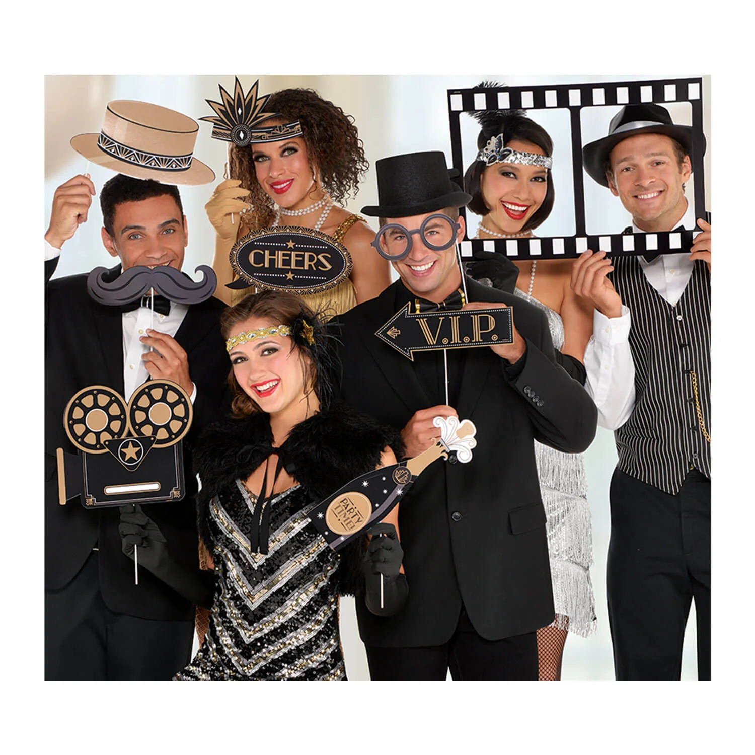 Rekvizity na fotenie Glitz & Glam 12ks