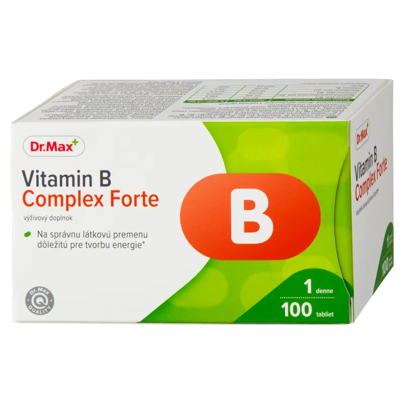 Dr. Max Vitamin B Complex Forte 1×100 tabliet