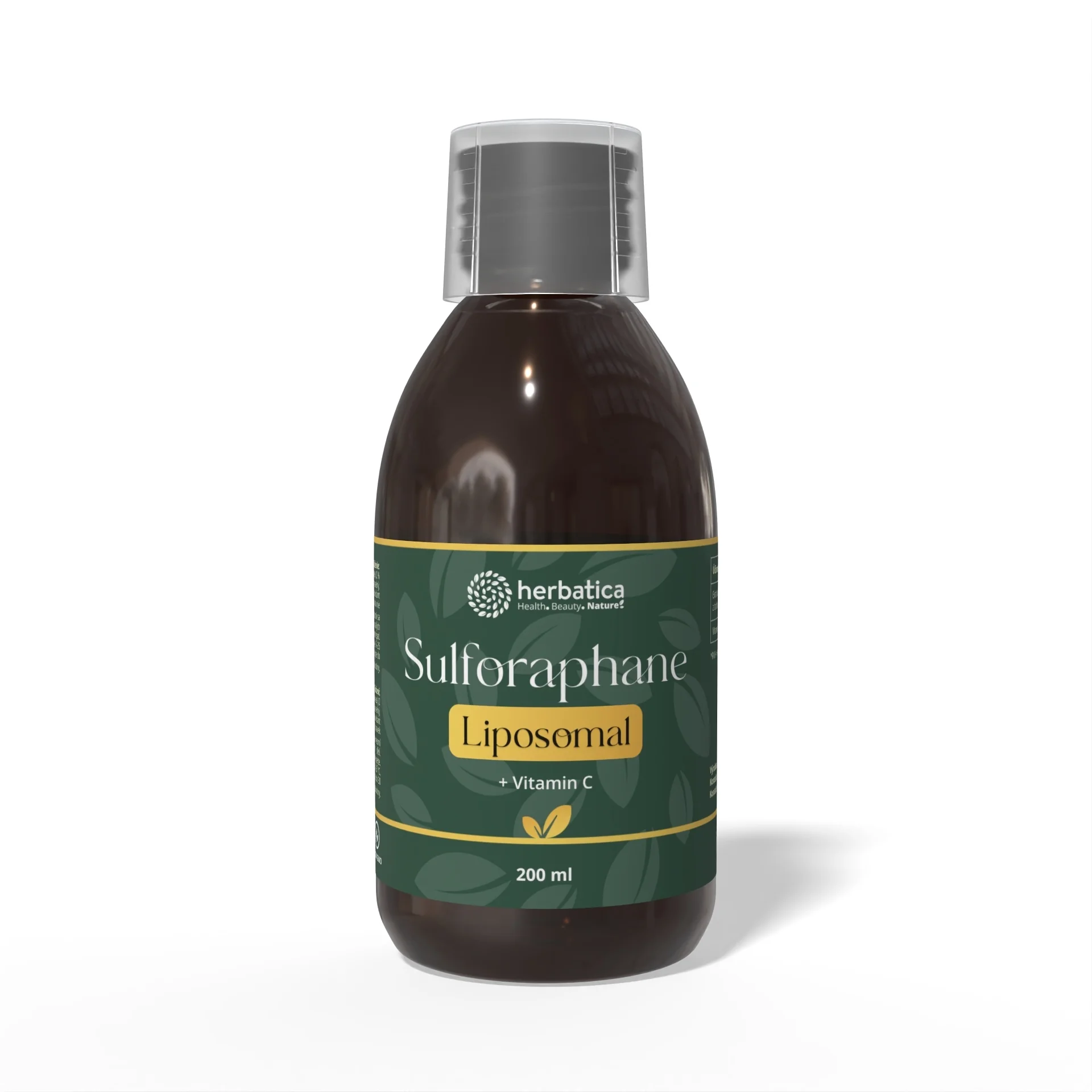 Lipozomálny Sulforafán + Vitamín C - 200 ml - Herbatica