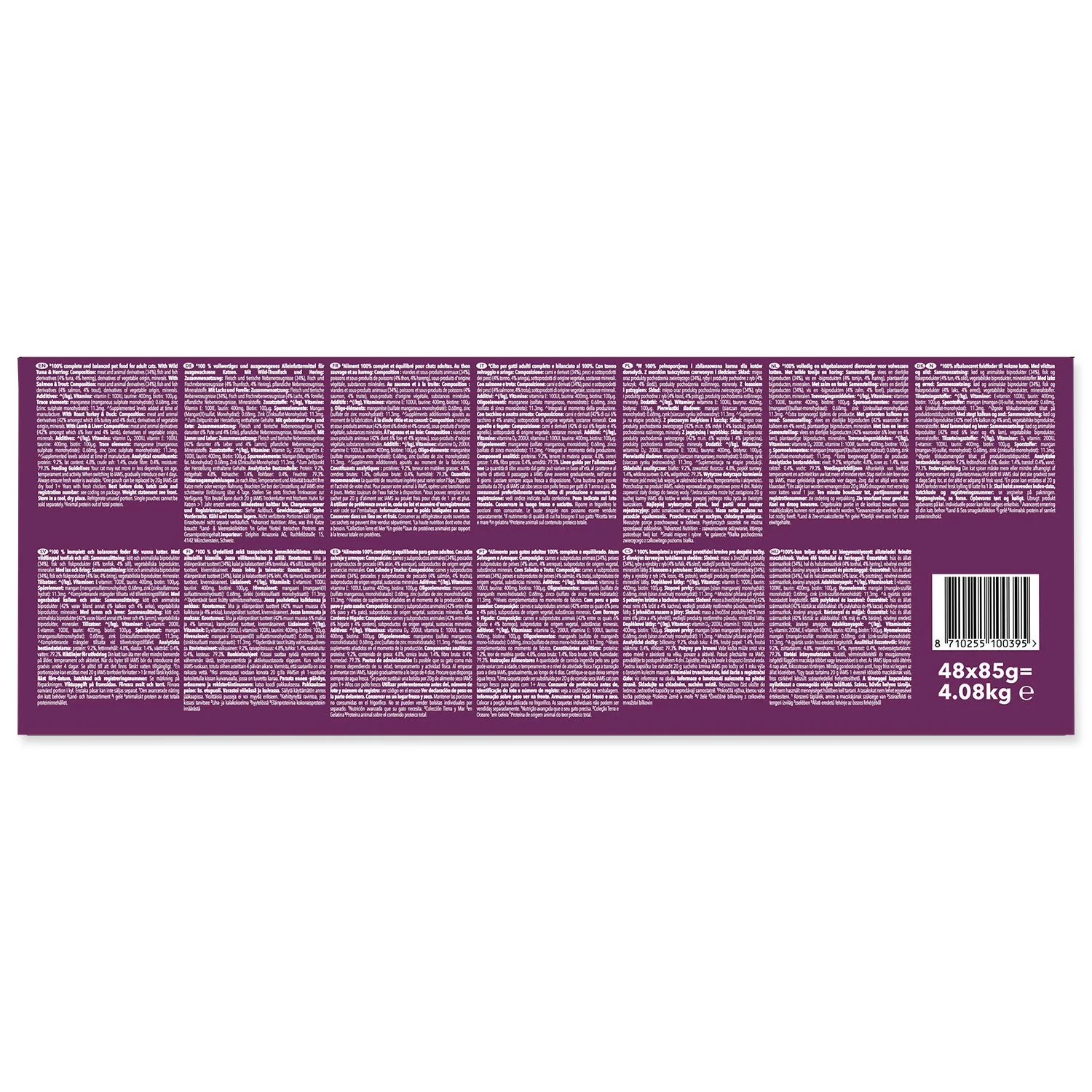 Kapsička Delights Adult morské a suchozemské mäso v želé multipack 4080g (48x85g) 4080g (48x85g)