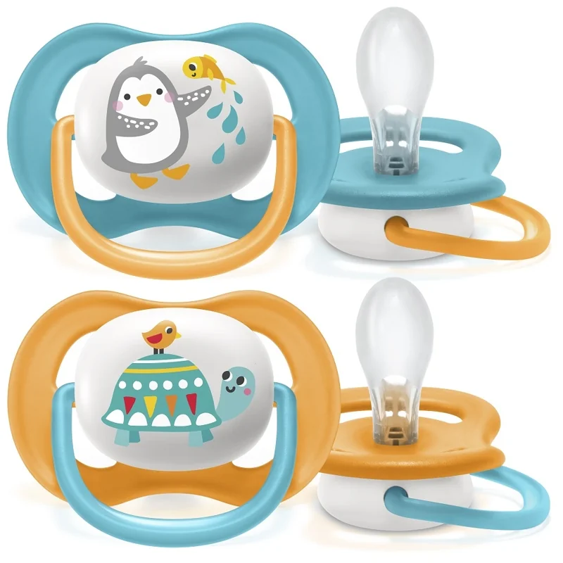 Philips AVENT Cumlík Ultra air zvieratko 6-18m chlapec 2 ks 1×2 ks, cumlíky