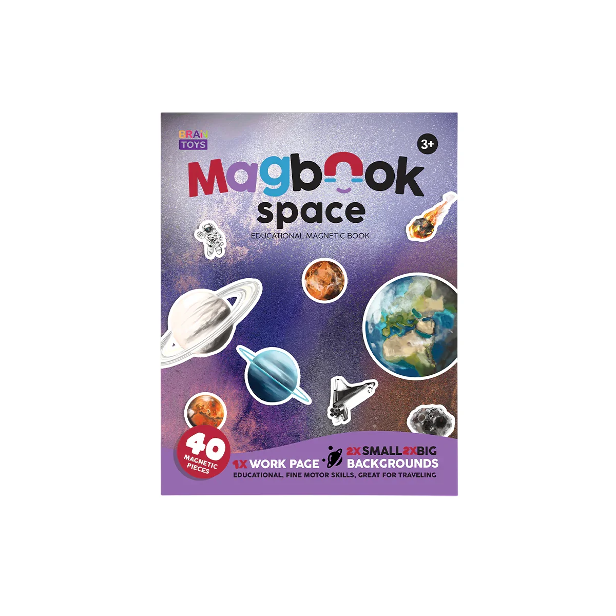 MAGBOOK - magnetická knižka - zvieratá, príroda