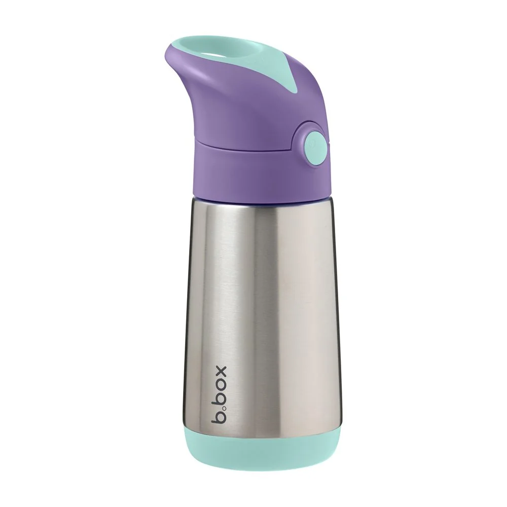 Termoska na pitie so slamkou 350 ml lilac pop