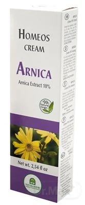 NH - Homeos cream ARNIKA KRÉM 1×75 ml, 10% extrakt z Arniky horskej