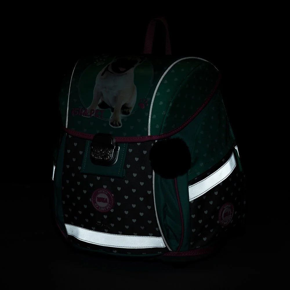 Školský batoh PREMIUM LIGHT ISHA - My love Pet Ergonomický, ľahký