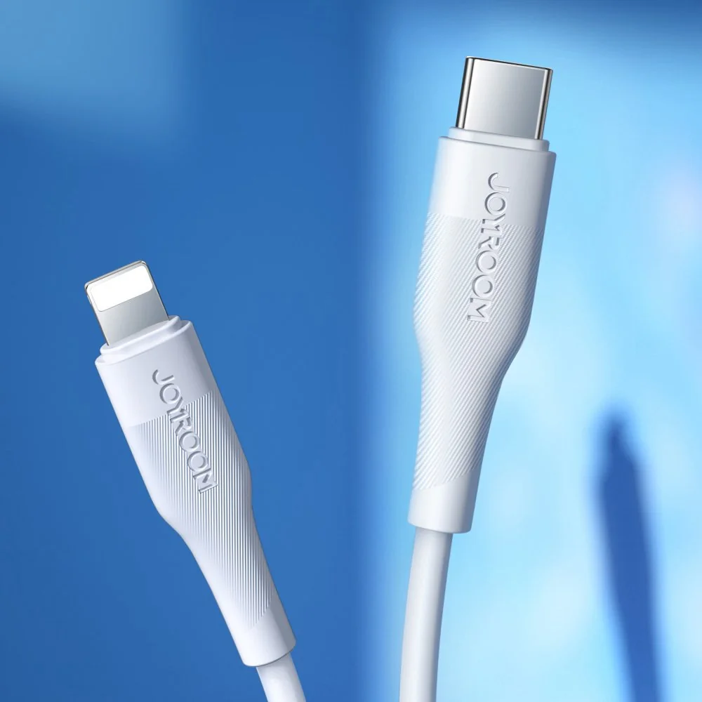 Joyroom Fast Charging kábel USB / Lightning PD 2.4A 20W 1.2m, biely