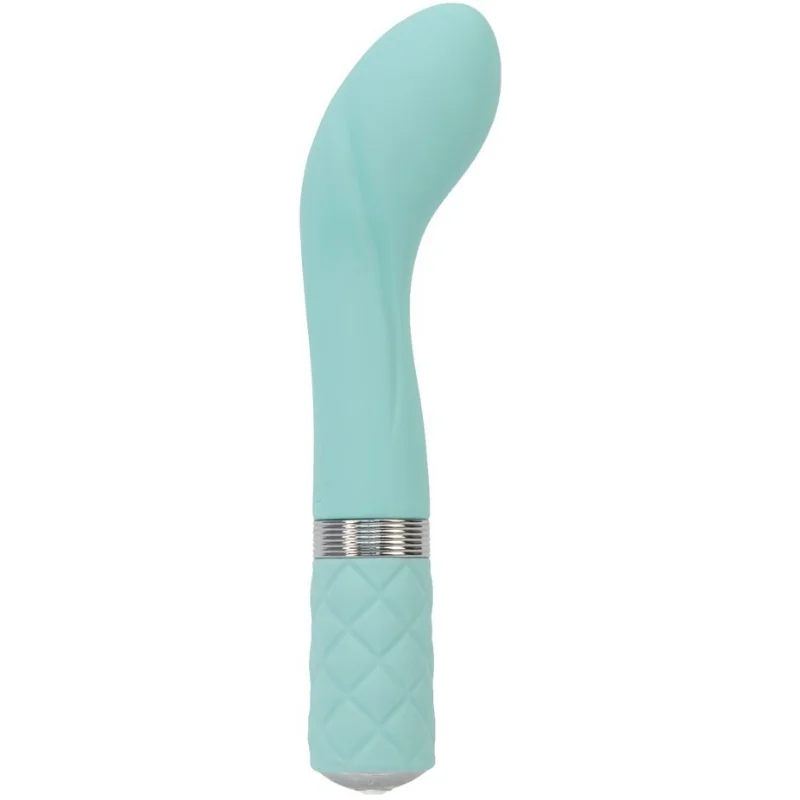 Silikonový vibrátor Sassy Aquamarine 19,7 cm