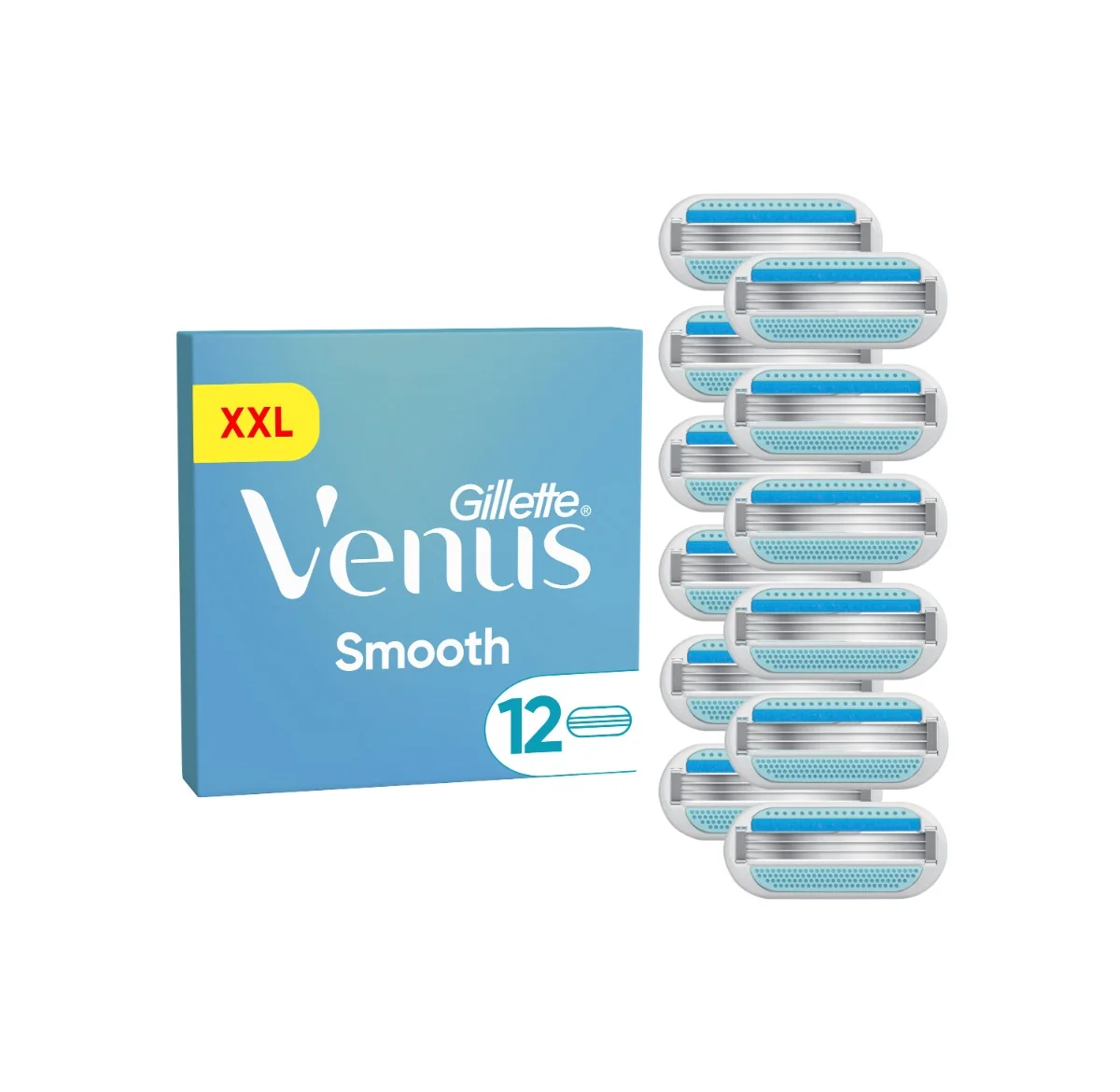 Gillette Venus Smooth holiace hlavice 12 ks 12 ks