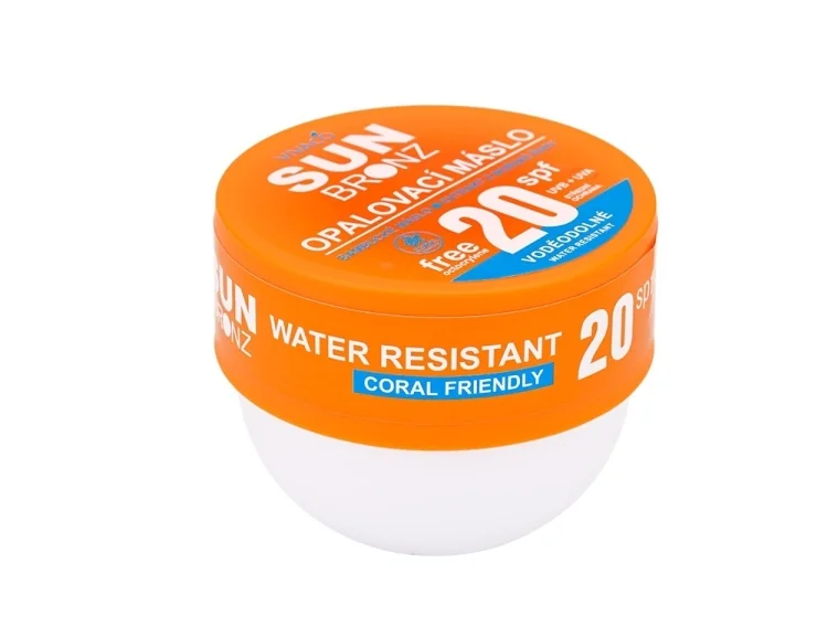 VIVACO SUN BRONZ Opaľovacie MASLO SPF20 bez octocrylenu CORAL FRIENDLY 150 ml