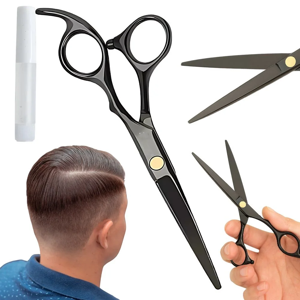 Profesionálne efilačné kadernícke nožnice 17 cm
