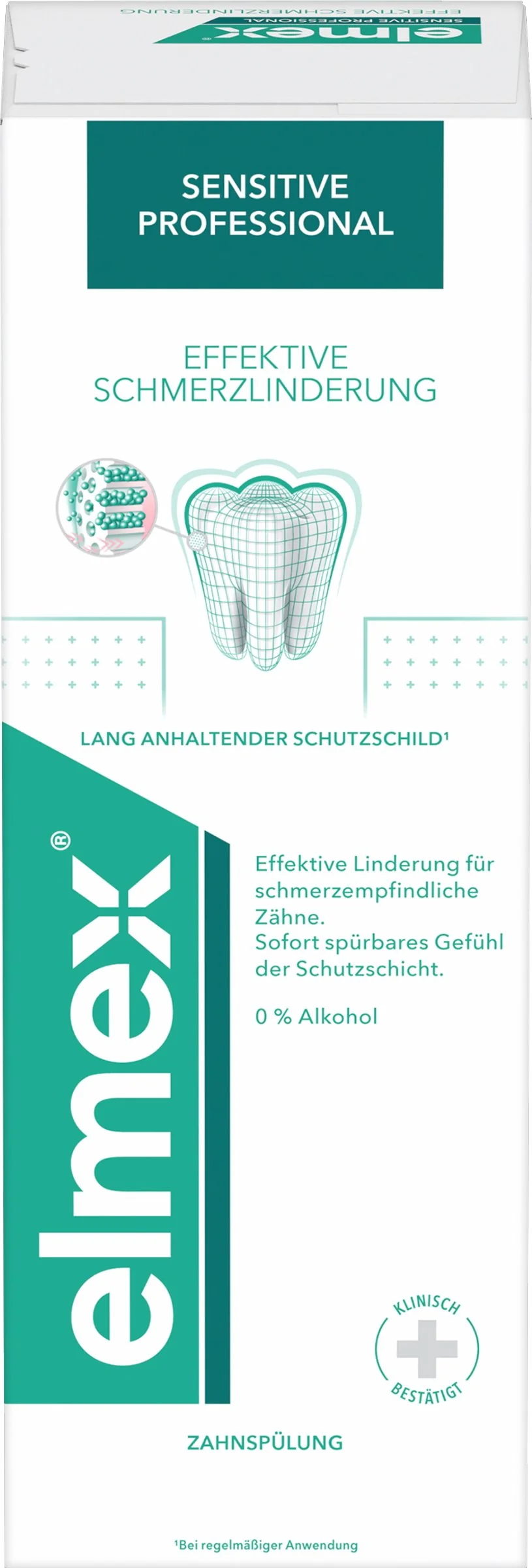 Elmex Sensitive Professional ústna voda 1x400 ml, ústna voda