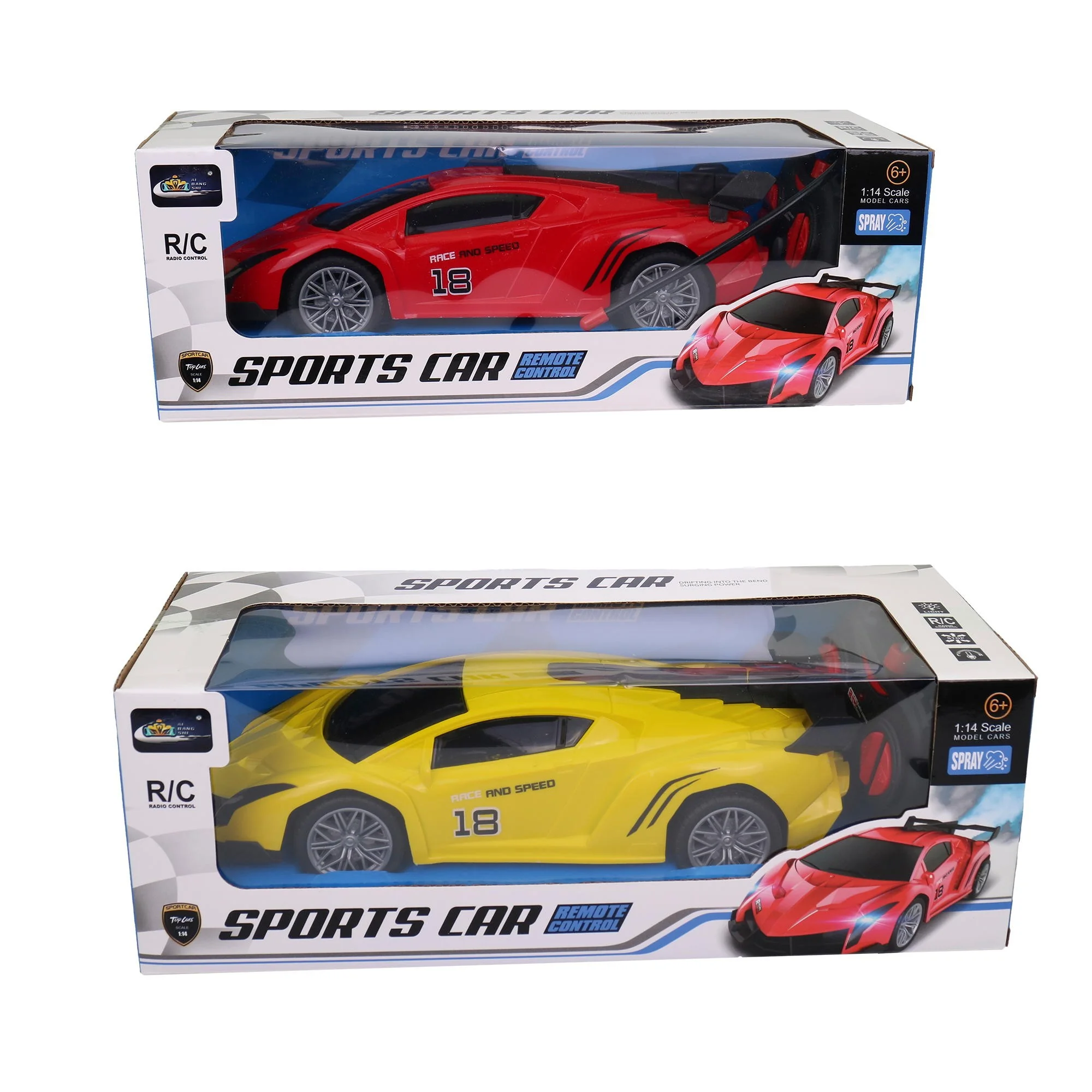 Auto RC s dymovým efektom a svetlom - 3 farby , 216651
