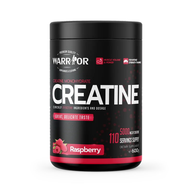 Creatine monohydrate - Kreatín monohydrát 600g Raspberry - malina