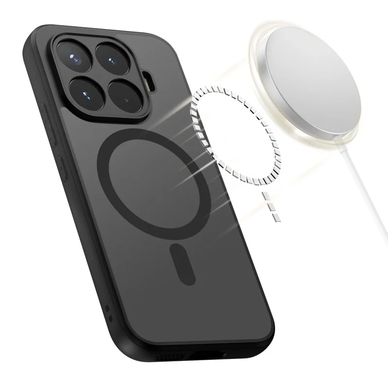 Tech-Protect MagMat MagSafe kryt na Xiaomi 17T, čierny