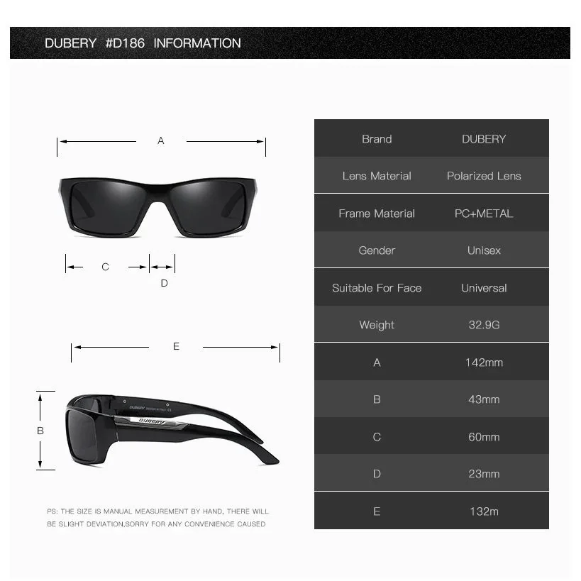 DUBERY Madera 8 slnečné okuliare, Sand Black / Blue