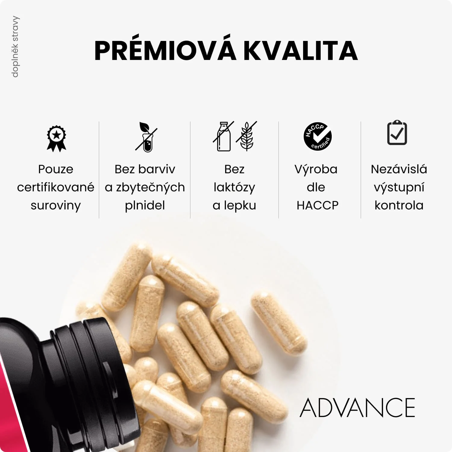 ADVANCE Tribul 60 kapsúl - erekcia 1×60 cps, výživový doplnok