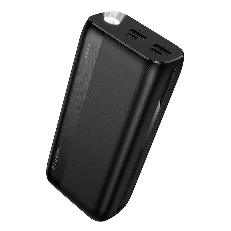 Borofone BJ86A Power Bank 30000mAh 2x USB 10W, čierny