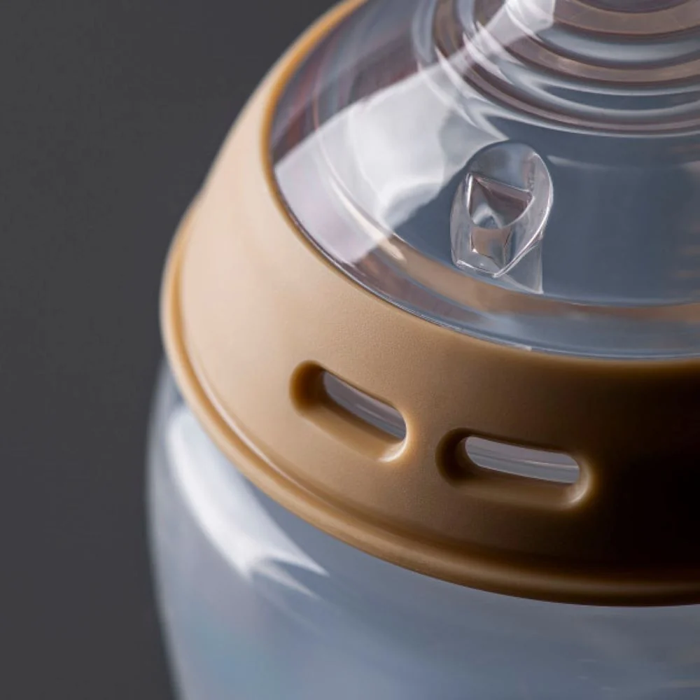Tommee Tippee Natural Start Samosterilizačná Dojčenská Fľaša s ANTI-COLIC cumlíkom Stredný Prietok 340 ml 3m+, Ježko a Žabička, 2 ks 1×2 ks, dojčenská fľaša