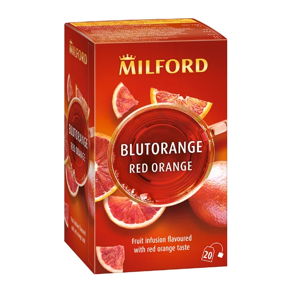 Milford Červený pomaranč 20x2,5g 20×2,25 g, porciovaný čaj