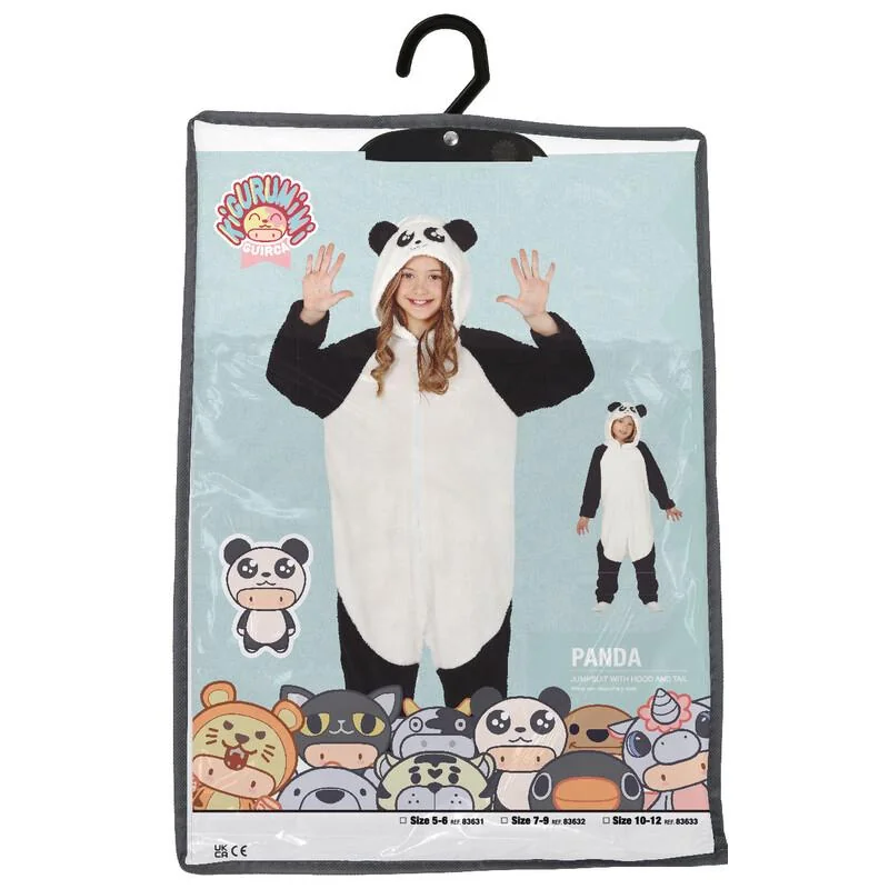 Kostým Panda 7-9 rokov