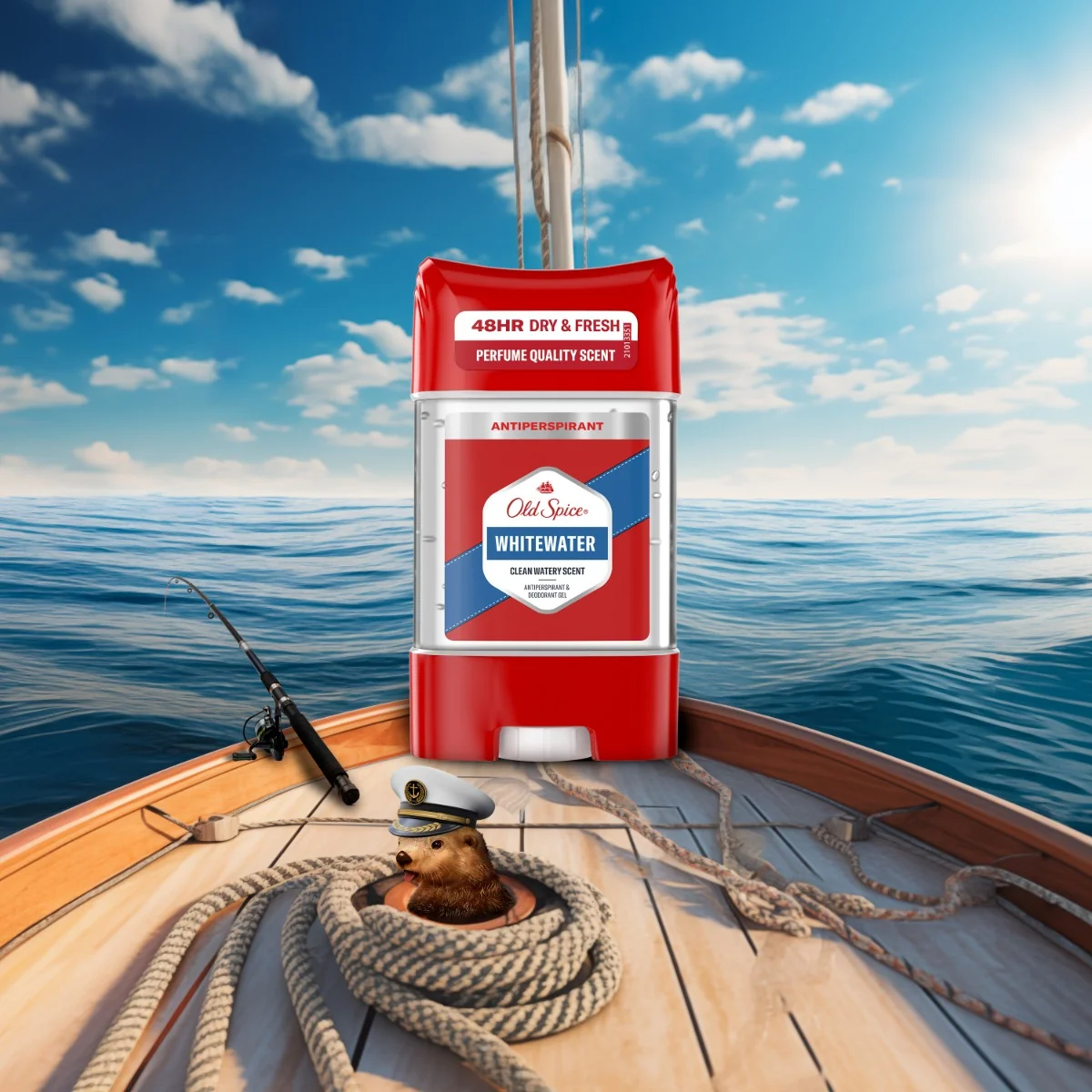 OLD SPICE CLEAR GEL WHITEWATER 1×70 ml, gélový antiperspirant
