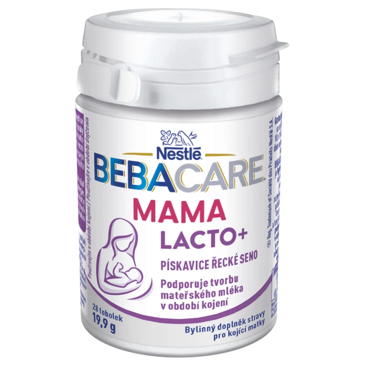 BEBACARE Mama LACTO+ cps (senovka grécka) (inov.2025) 28 cps
