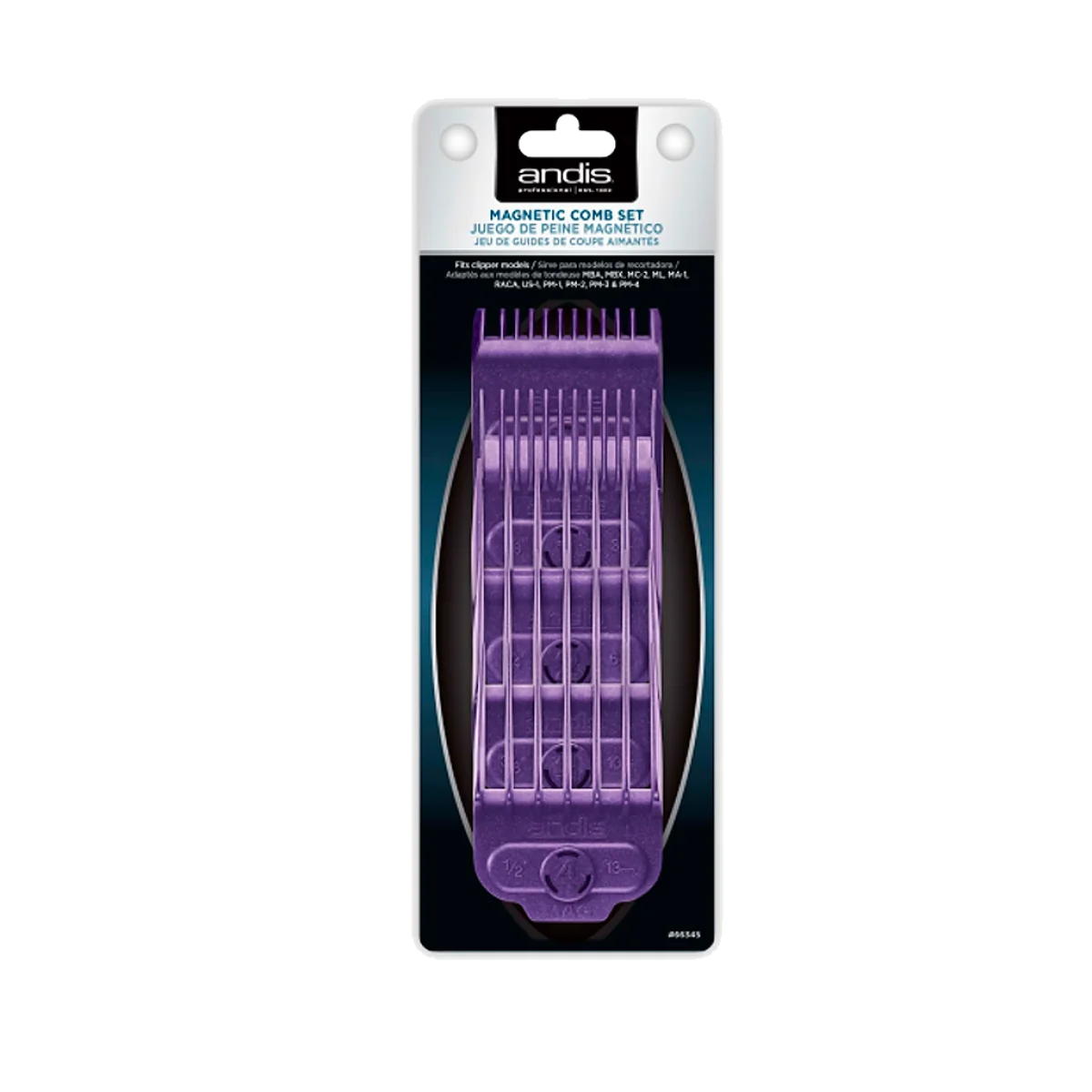 Sada magnetických hrebeňových nástavcov Andis Comb Set Small 5pcs