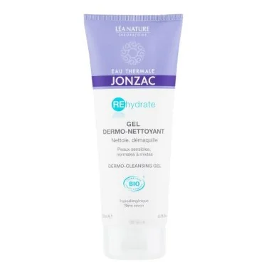 JONZAC Rehydrate DERMO-ČISTIACI GÉL BIO 1×200 ml, dermo-čistiaci gél