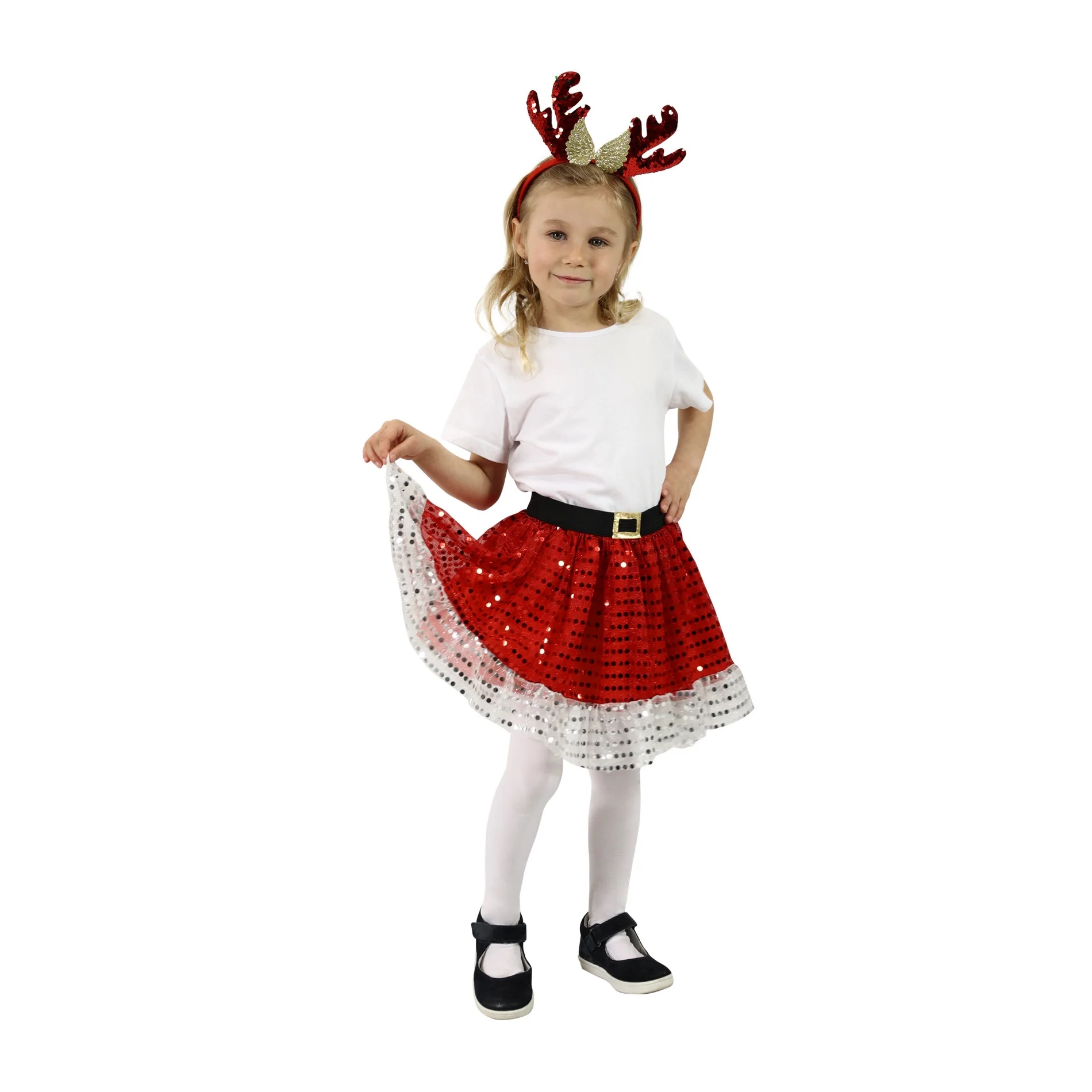Detský kostým Vianočný tutu + čelenka , 3222687