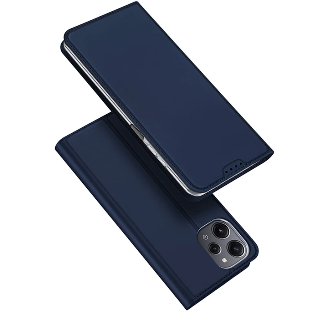 Dux Ducis Skin Pro knižkové puzdro na Xiaomi Poco M6 Pro 5G / Redmi 12/ 12R modré