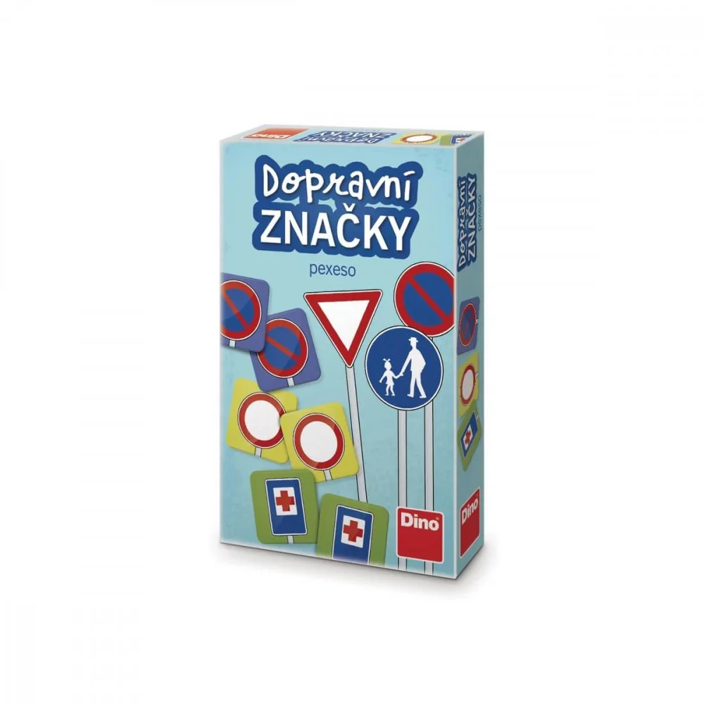 Pexeso Dopravné značky-DINOTOYS