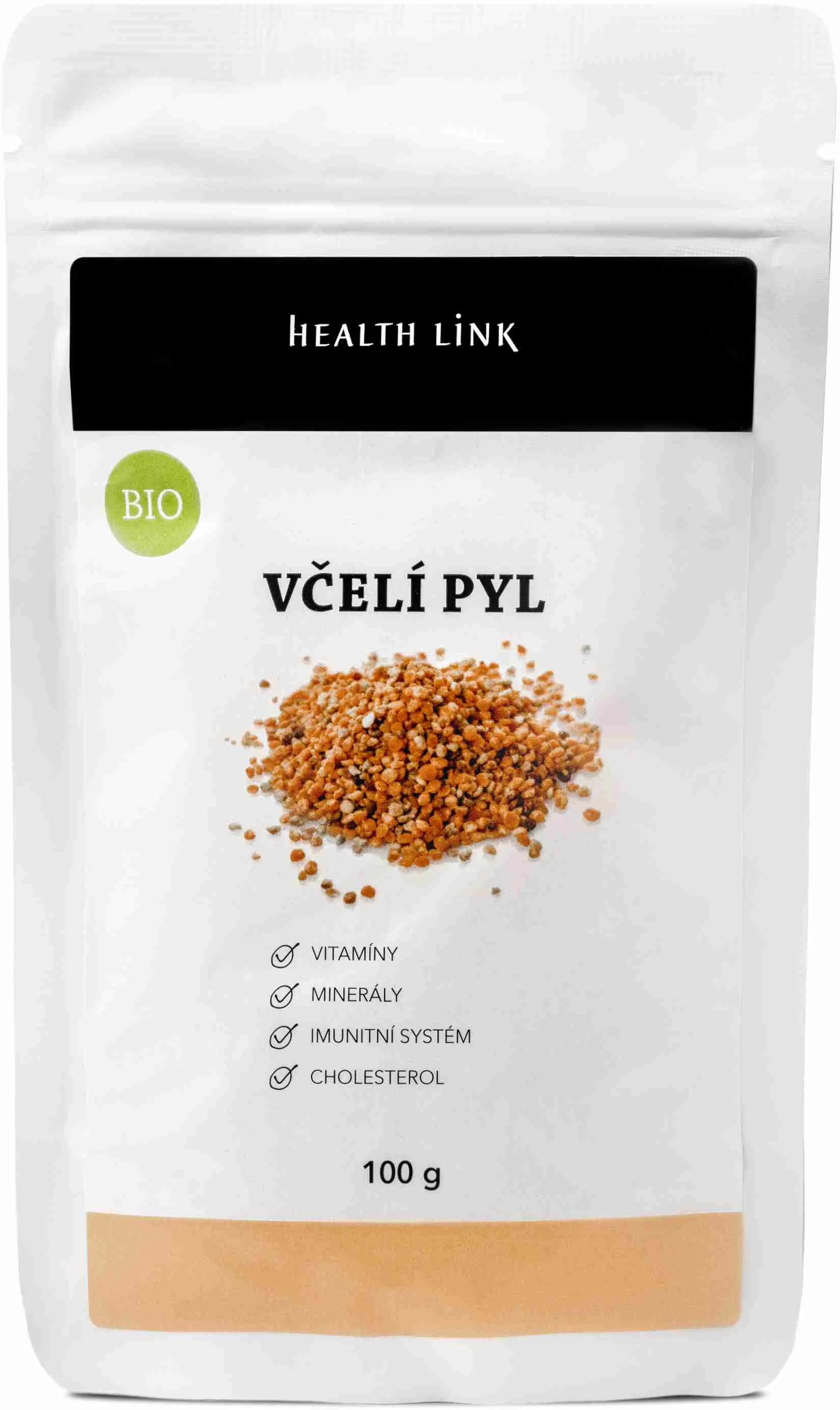 Health link BIO Včelí peľ 1×100g, prírodné dochucovadlo