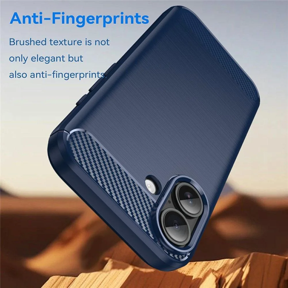 Carbon Shield iPhone 17 Modrá