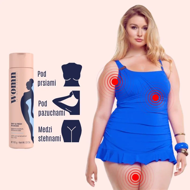 WOMN INTIMATE DRY & FRESH púder proti poteniu