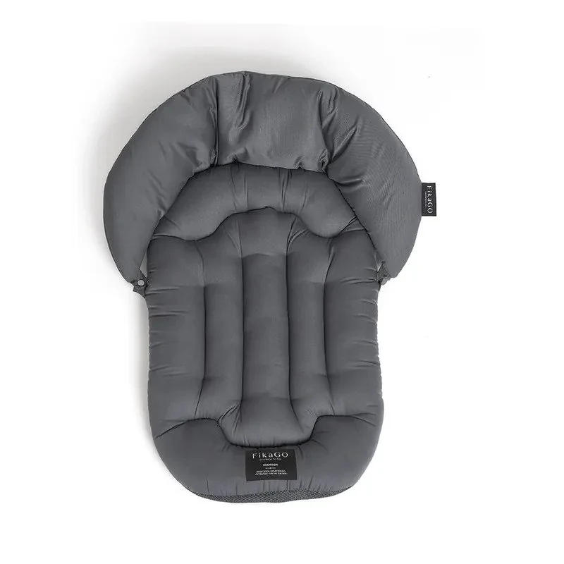 Mäkká podložka s vankúšikom Mushroom Grey M